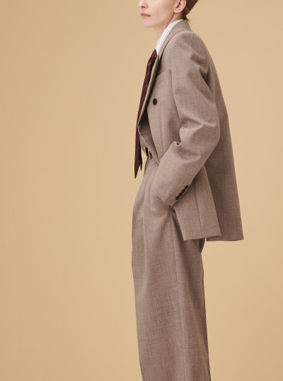 Veste en toile de laine 2
