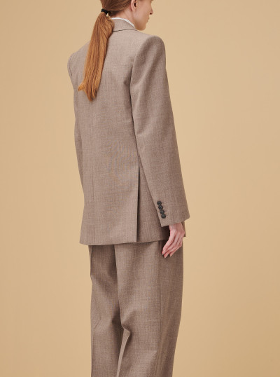 Veste en toile de laine 2