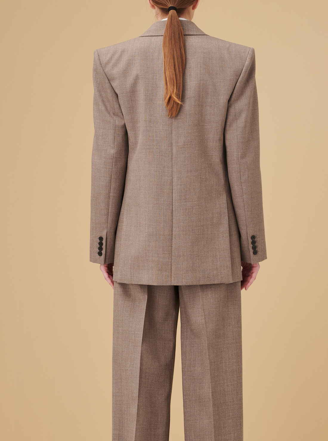 Veste en toile de laine