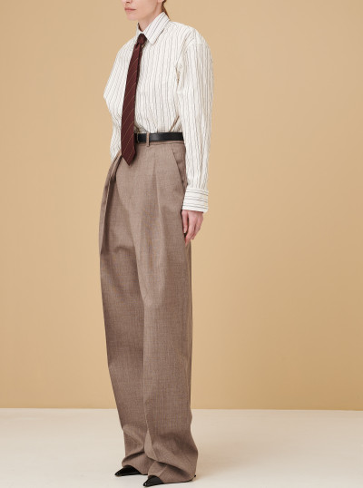 Pantalon ample en toile de... 2