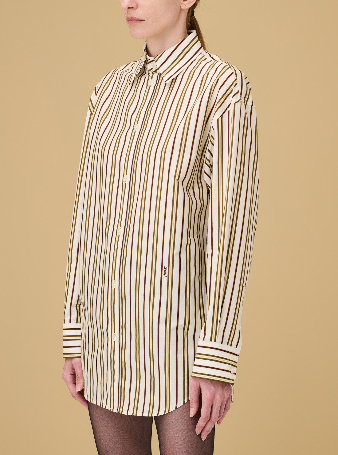 Chemise Cassandre en popeline à rayures