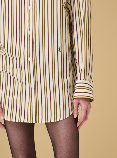Chemise Cassandre en popeline à rayures