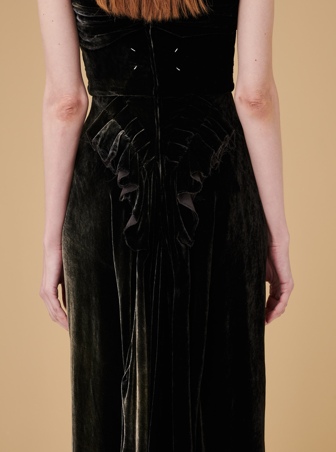 Silk maxi dress
