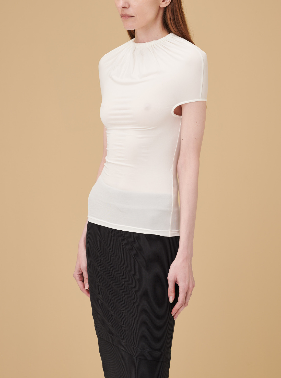 Gathered Neck Top