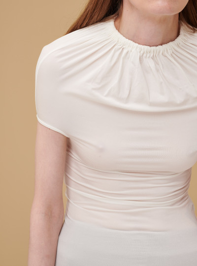 Gathered Neck Top
