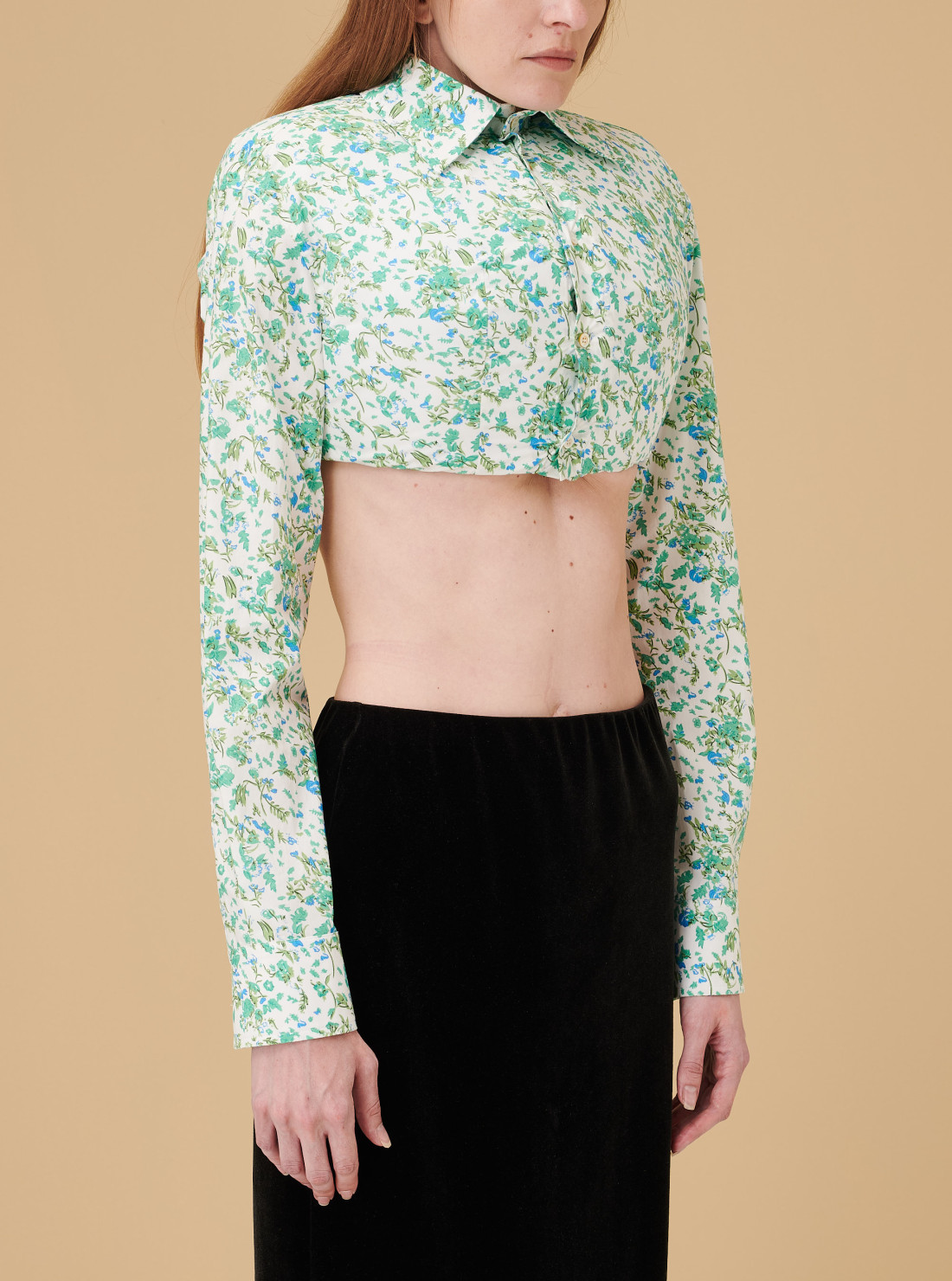 Printed Flowers Blouse