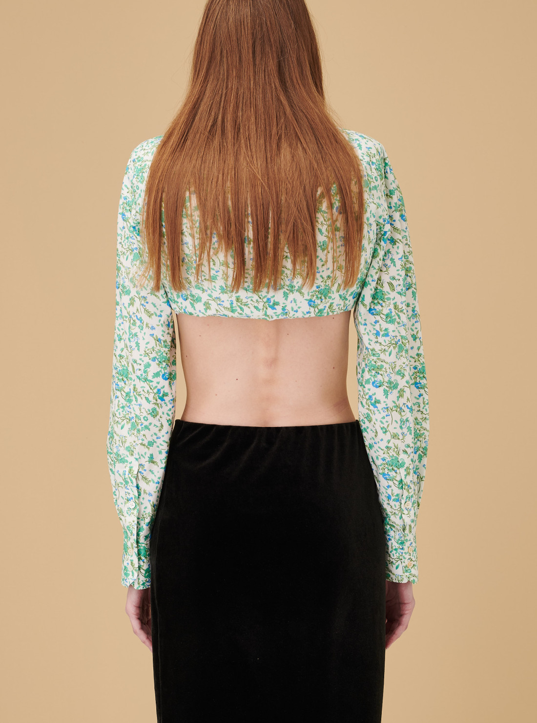 Printed Flowers Blouse