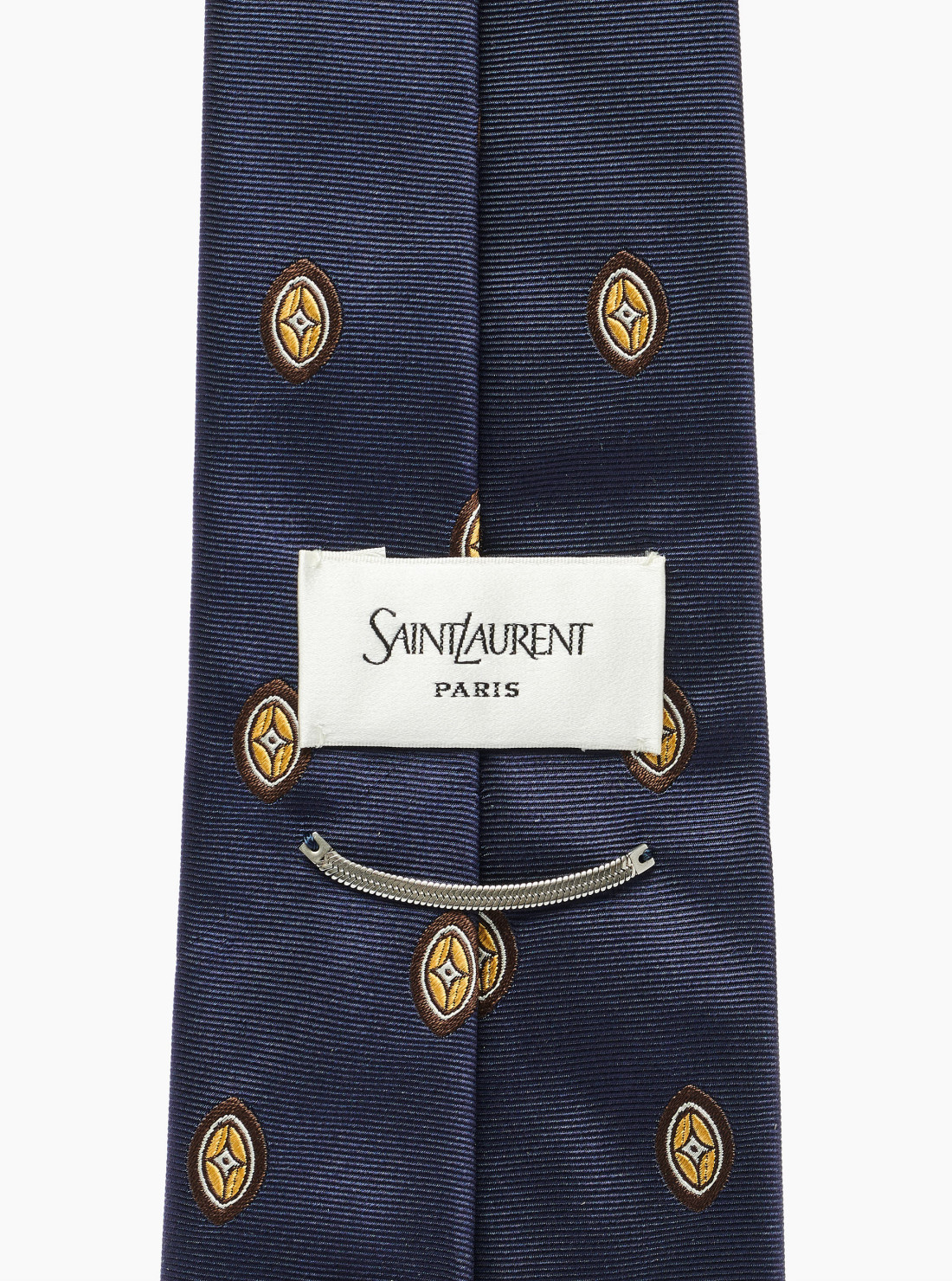 Cravate large en jacquard de soie...