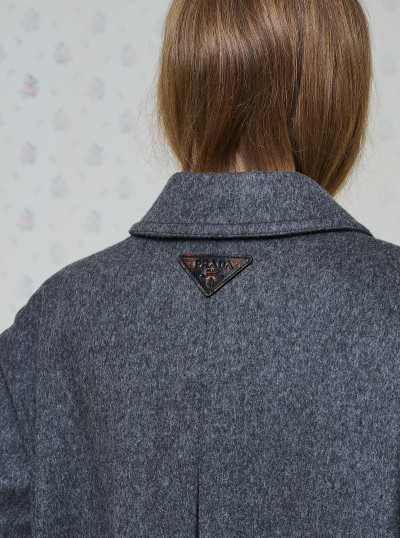 Manteau droit en double... 2
