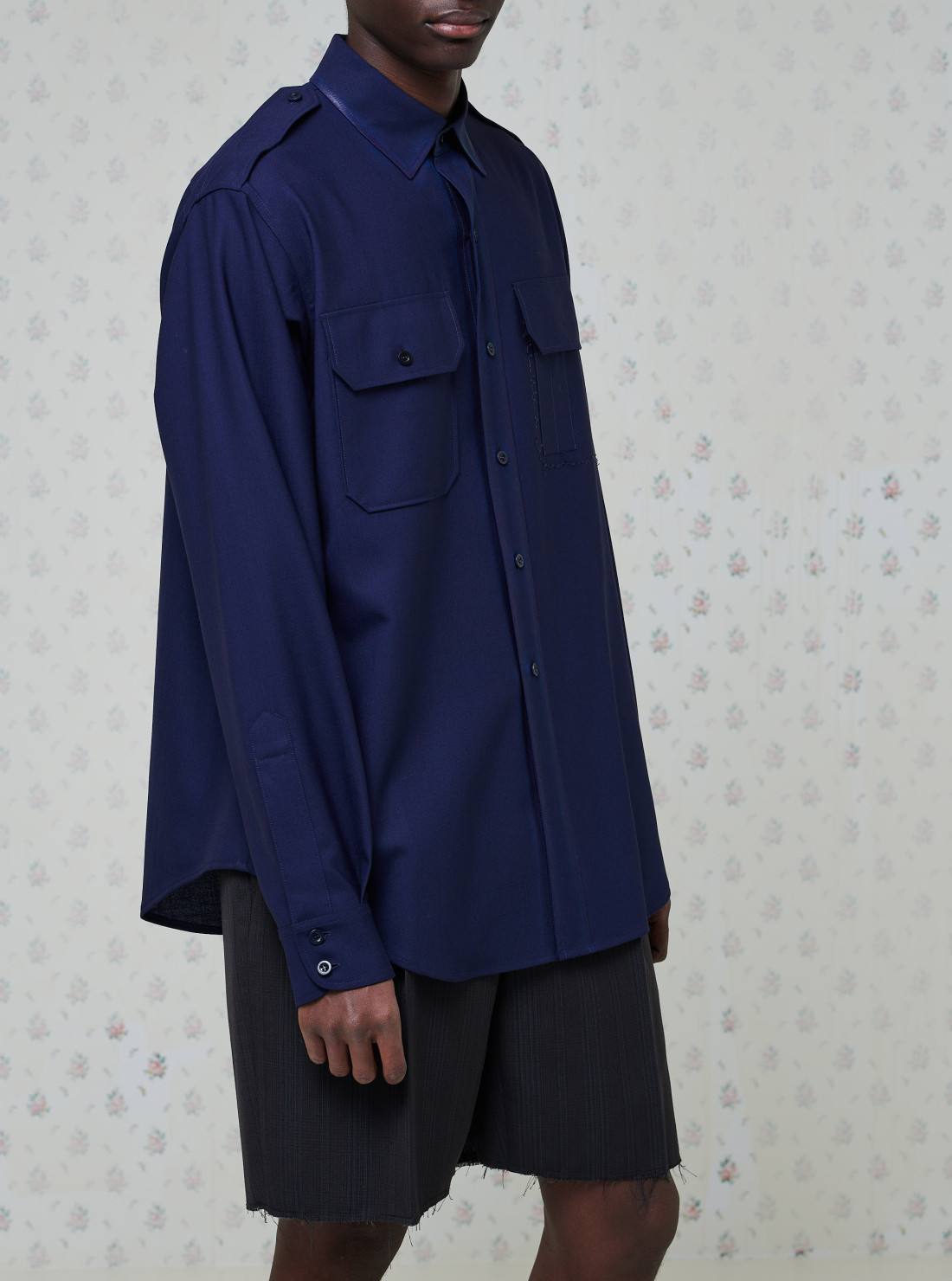 Longsleeve wool shirt