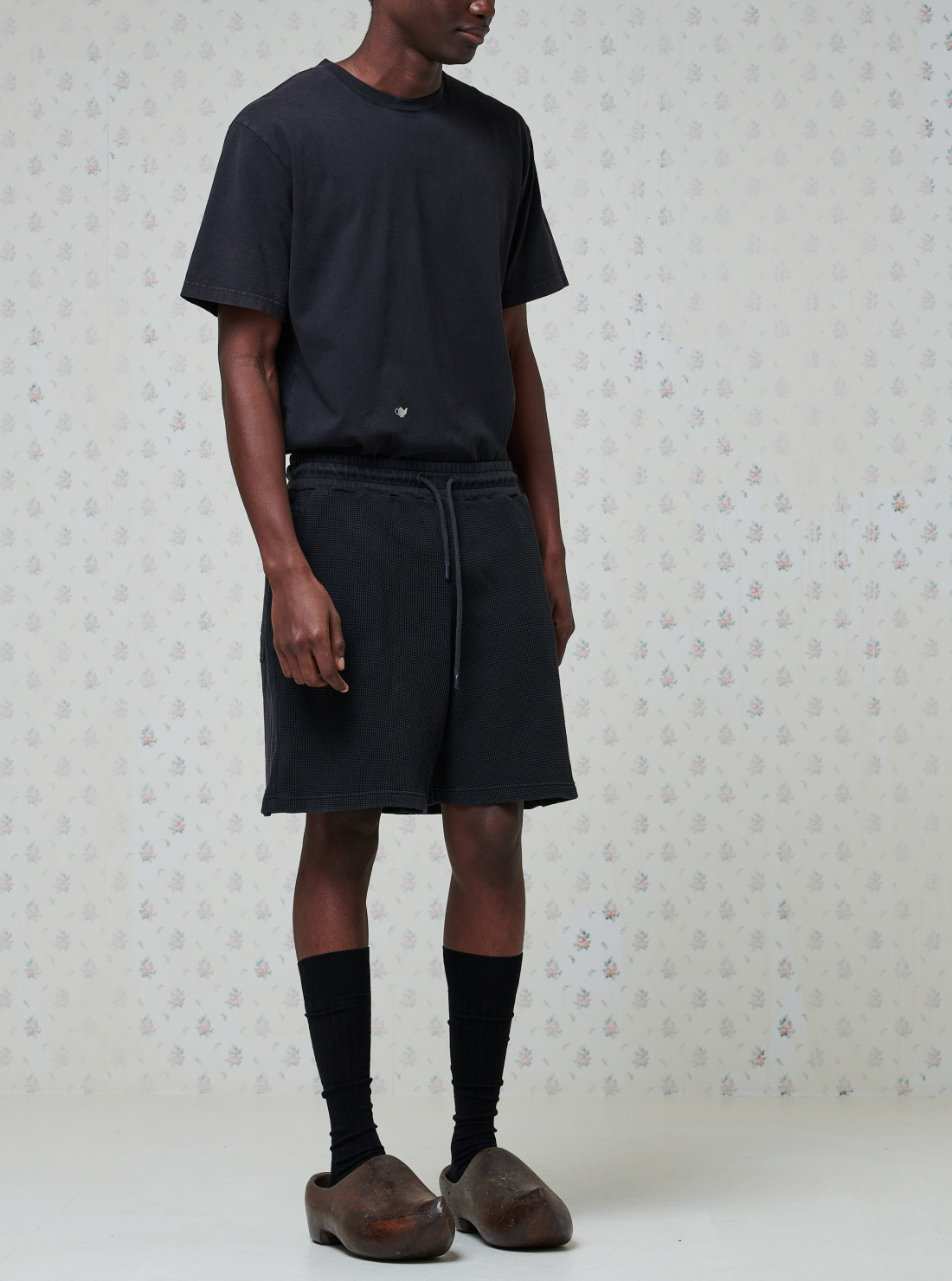 Garmet Dye Waffle Shorts