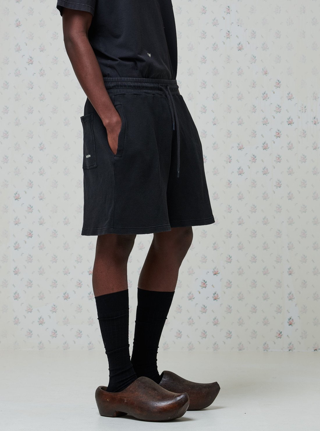 Garmet Dye Waffle Shorts