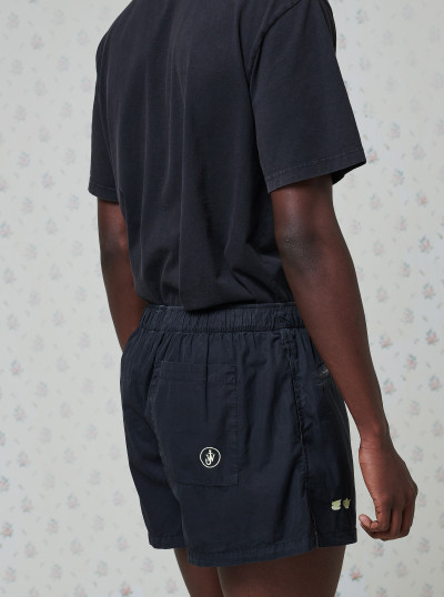 Contrast Embroidery Shorts 2