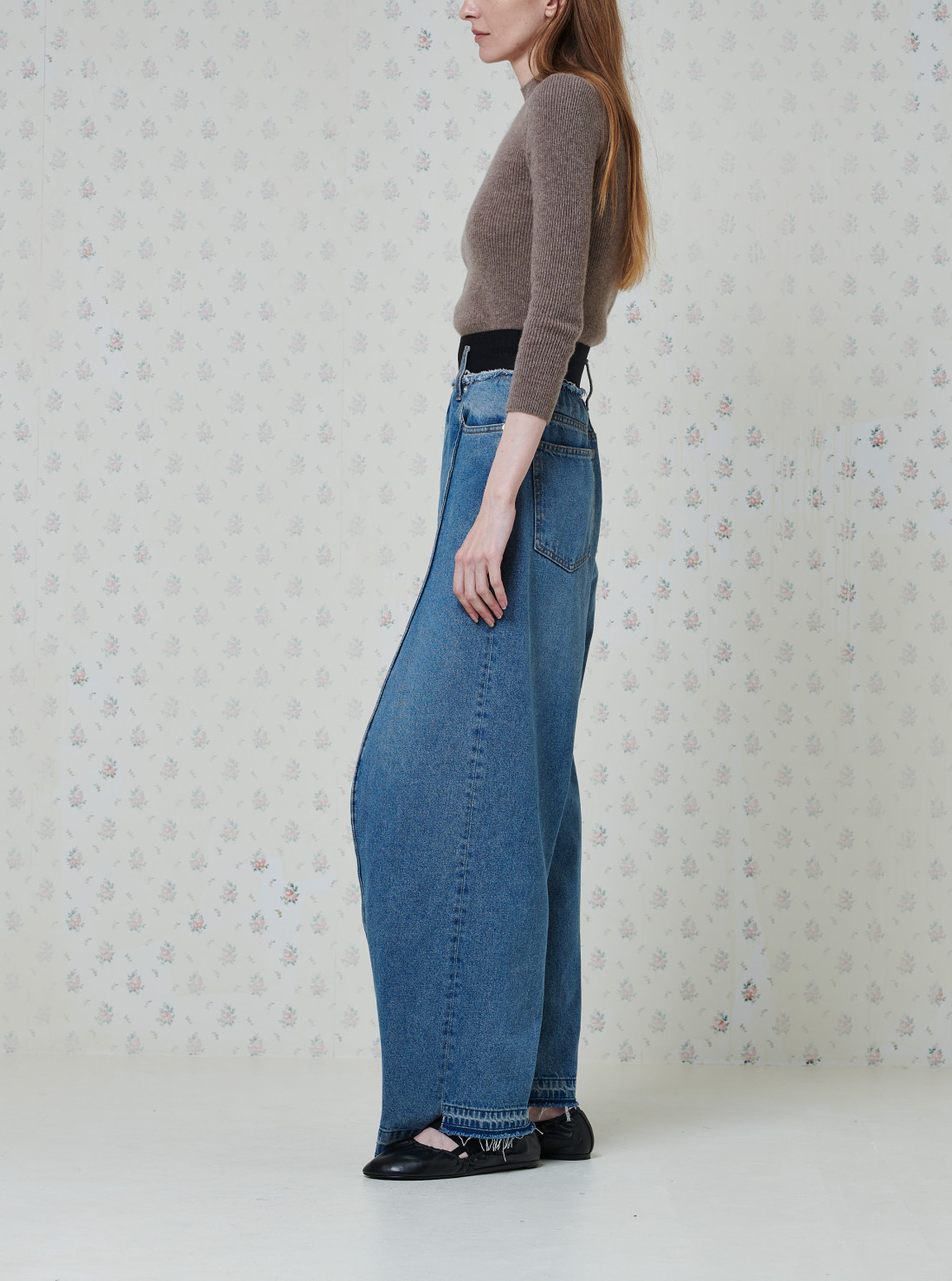 Pantalon taille élastique