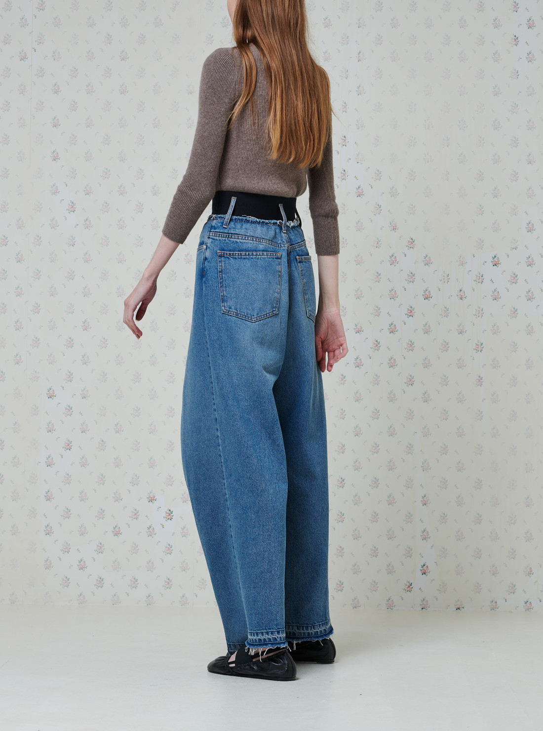 Pantalon taille élastique