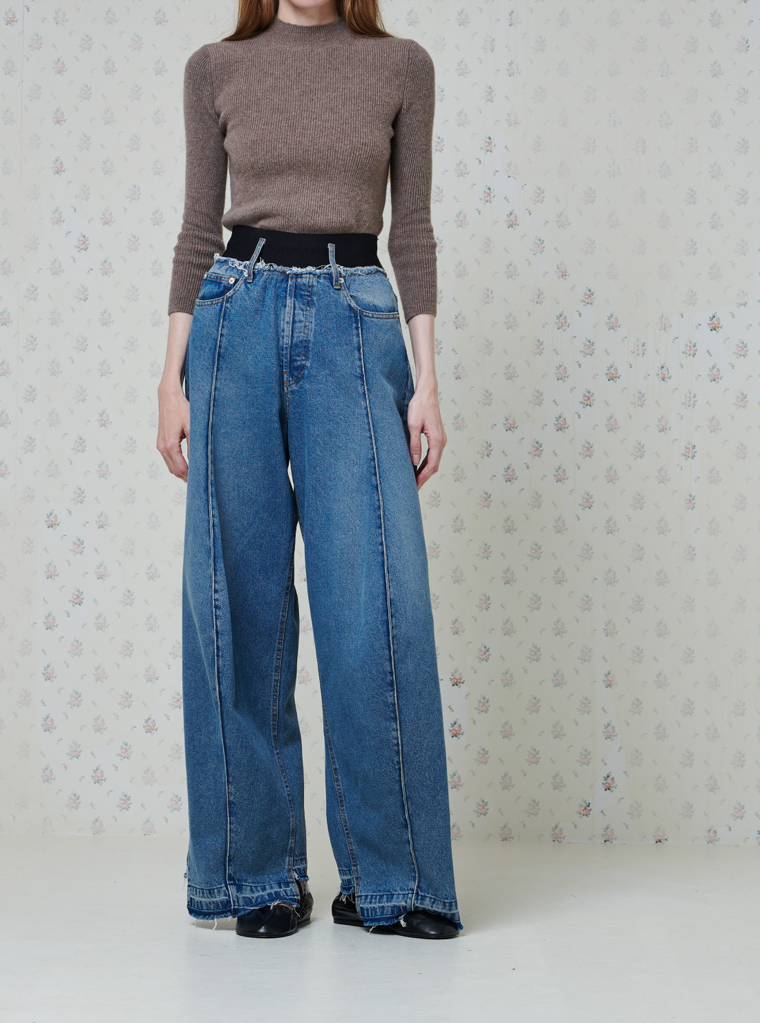 Pantalon taille élastique