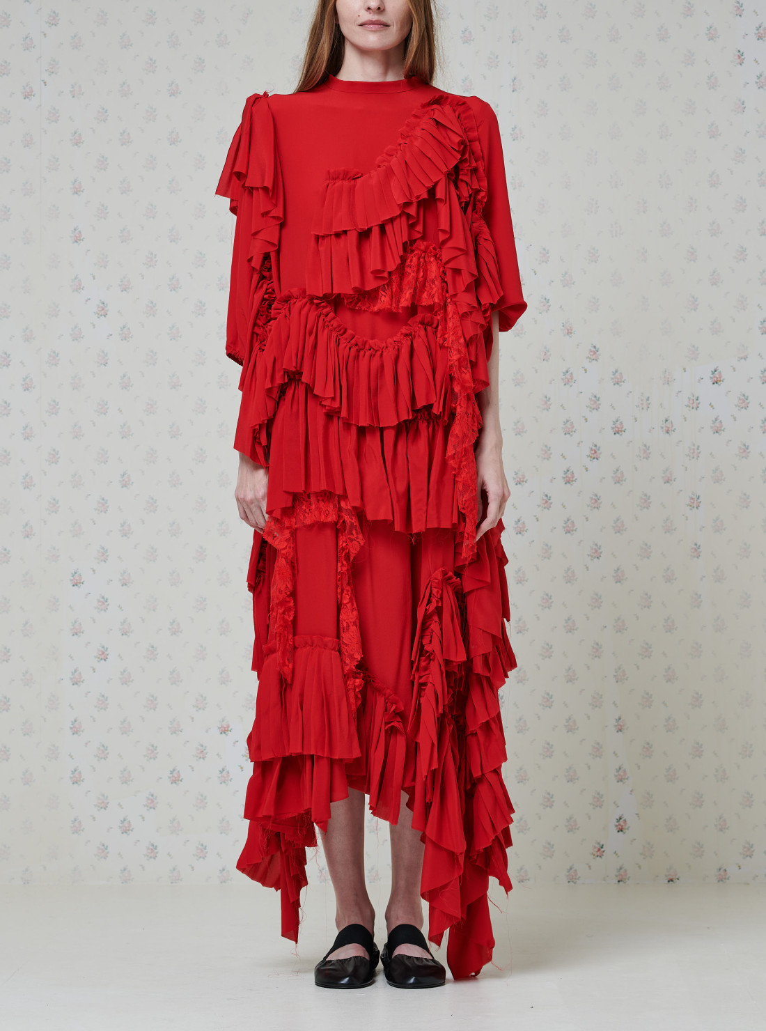 Robe à volants