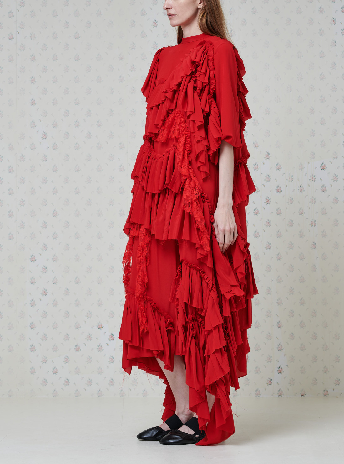 Robe à volants