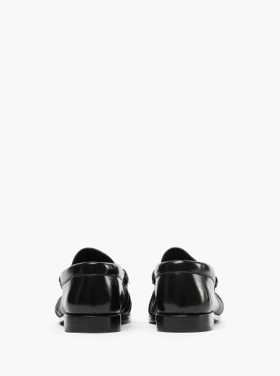 Mocassins en cuir brillant 2
