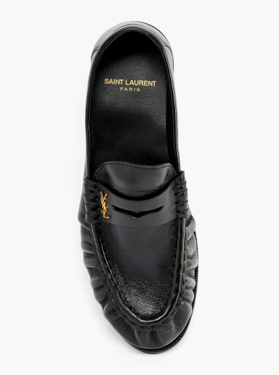 Mocassins en cuir brillant 2