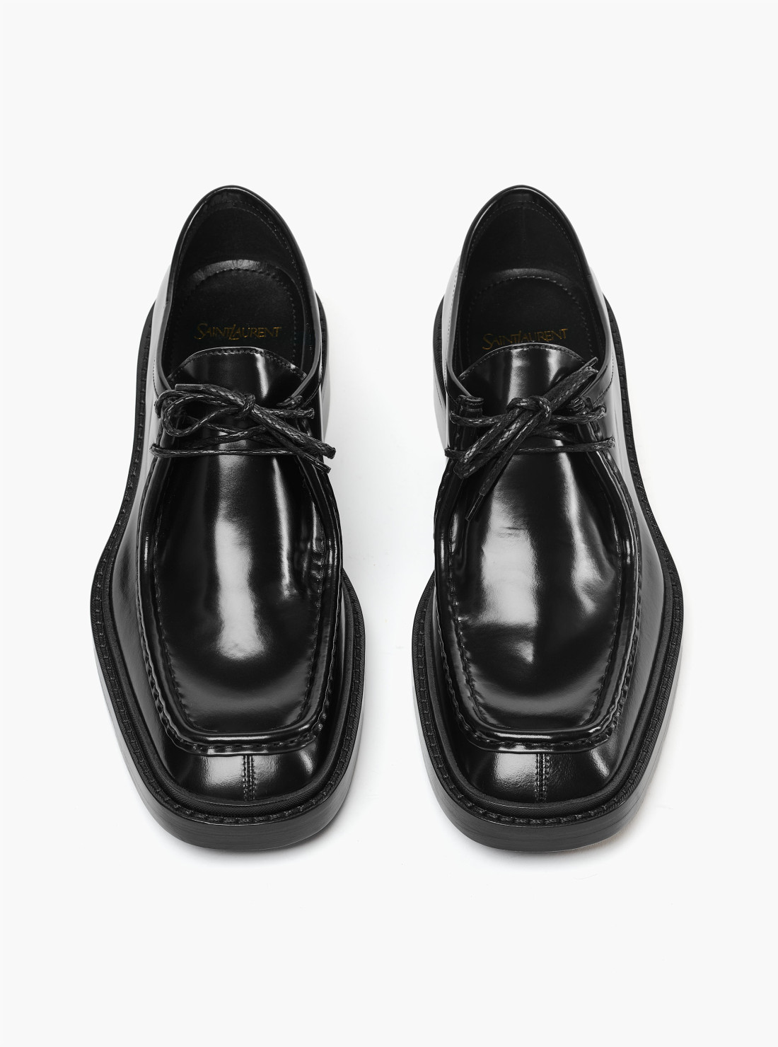 HARVEY derbies in smooth leather