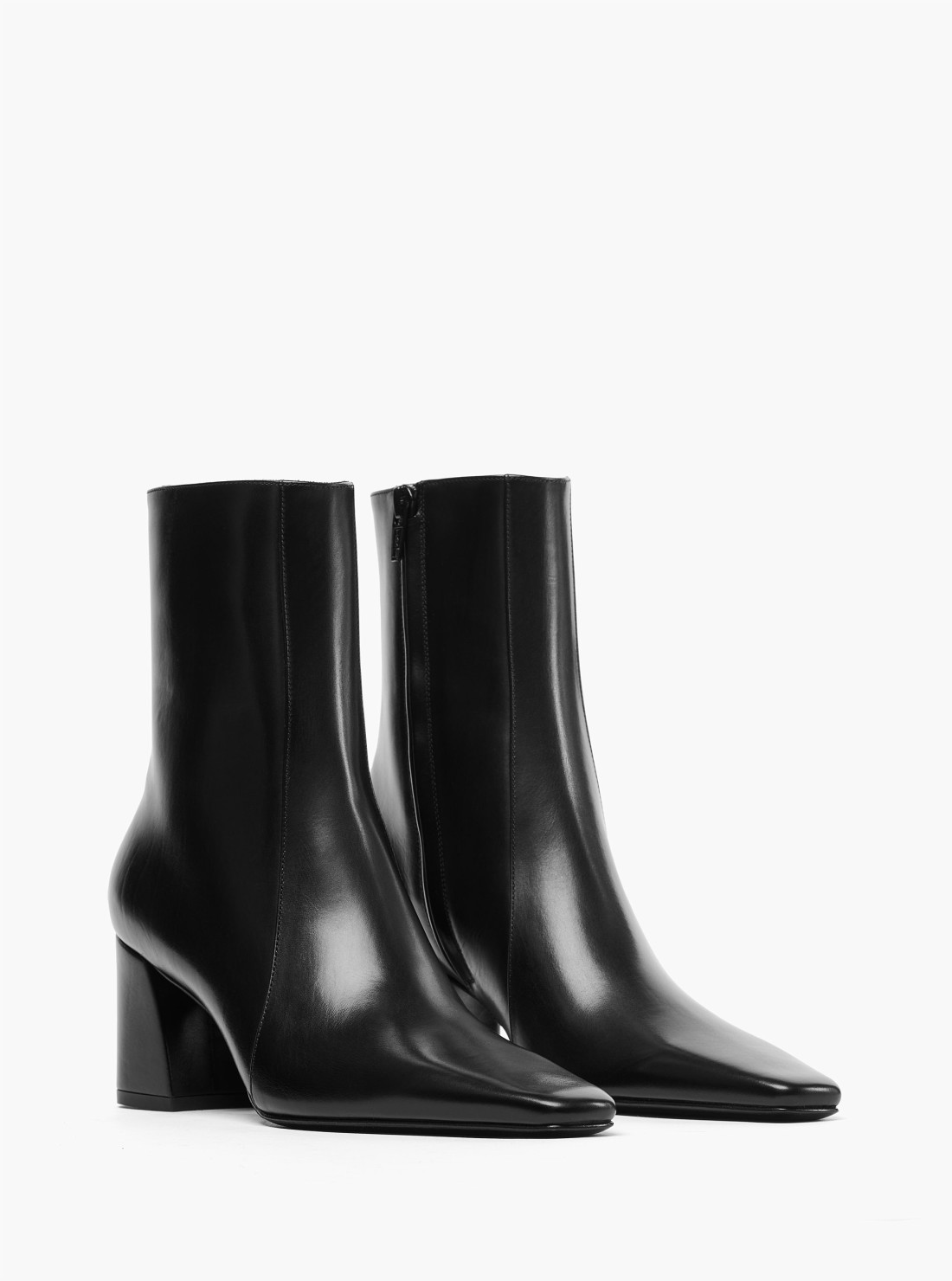 RAINER boots in smooth leather