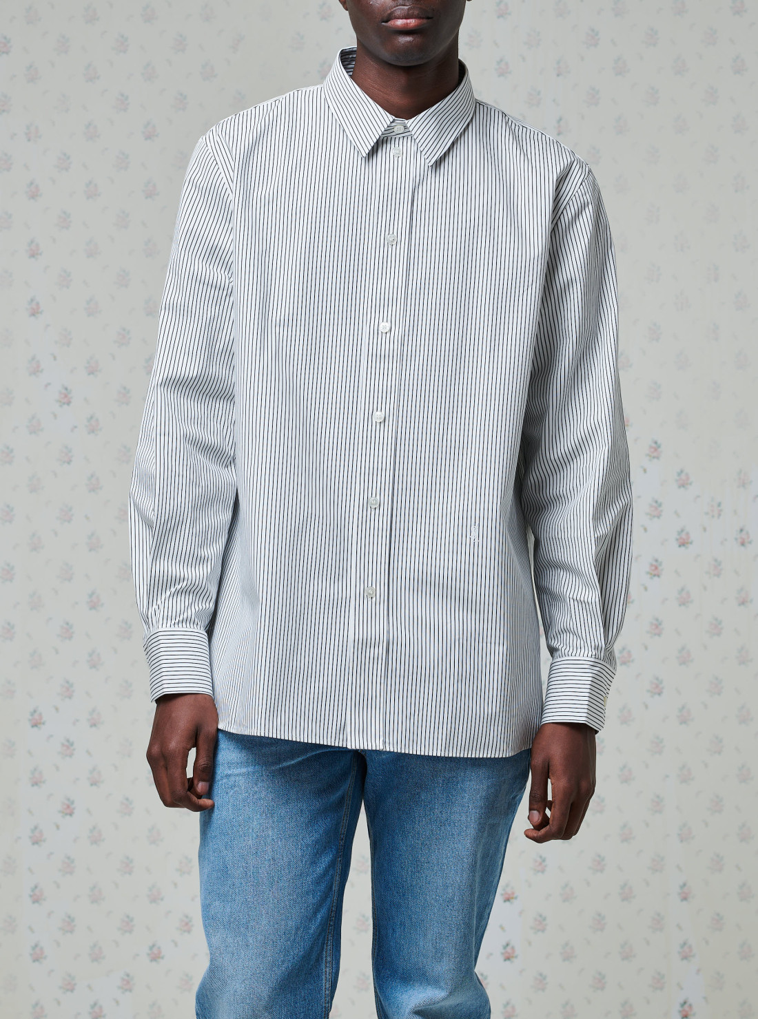 chemise cassandre rayures tennis