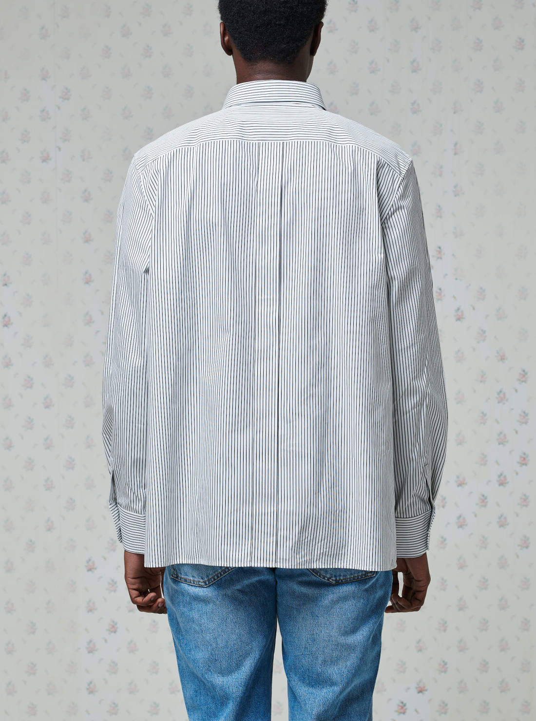 chemise cassandre rayures tennis