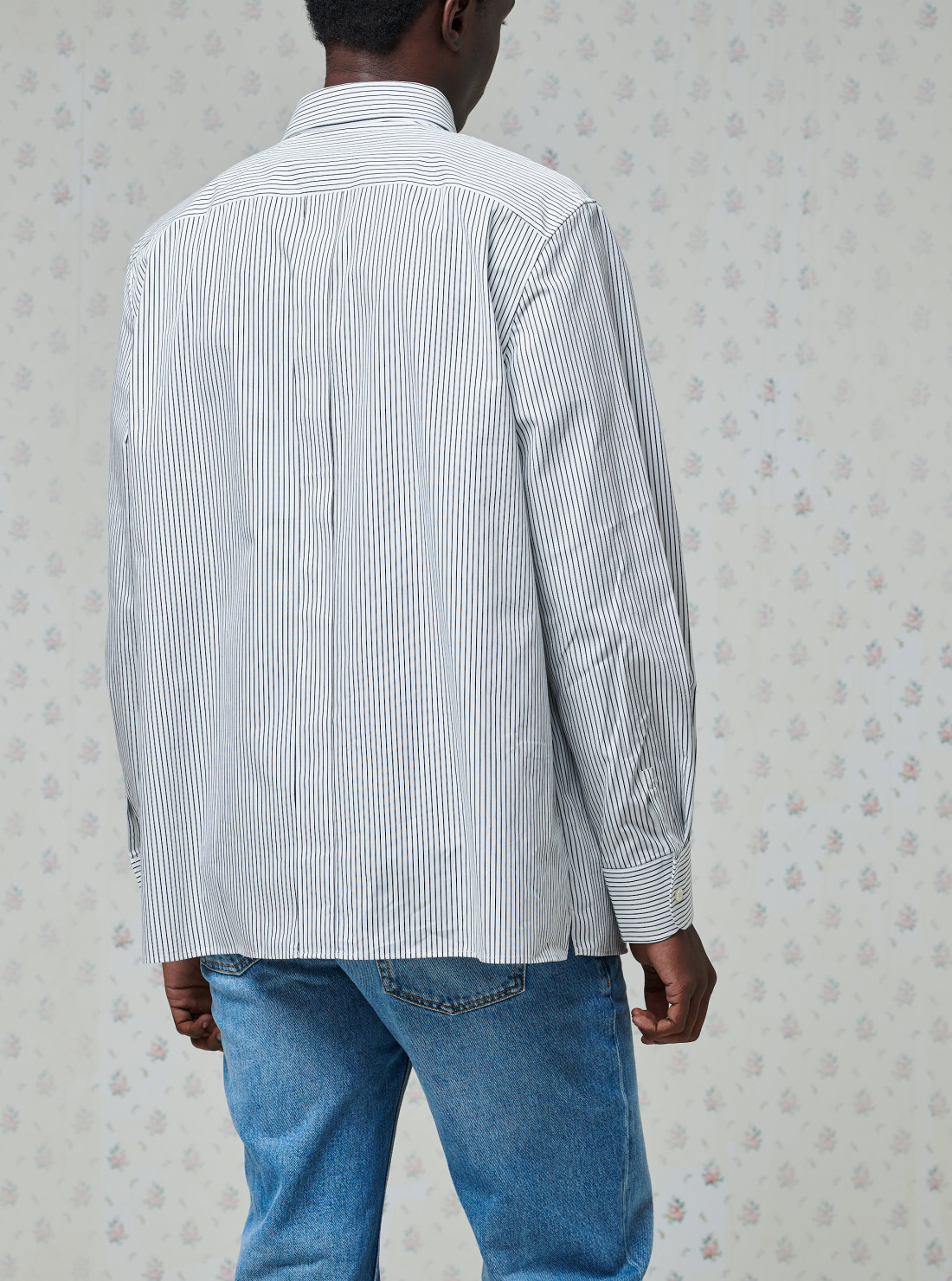 cassandre shirt in tennis-stripe...