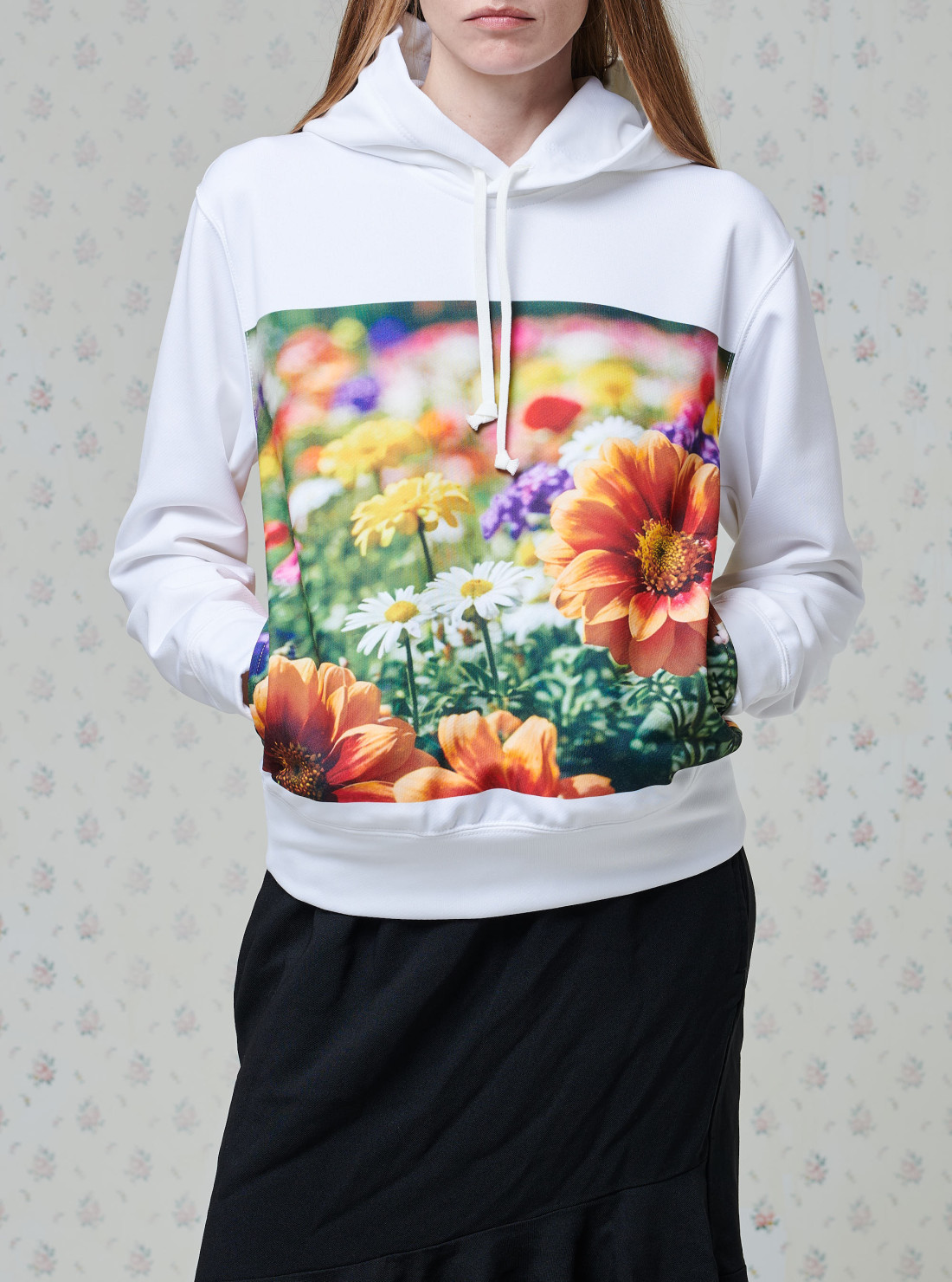 Printed hoodie