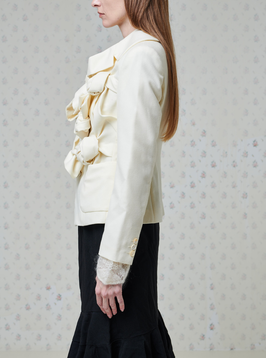 Wool blazer jacket