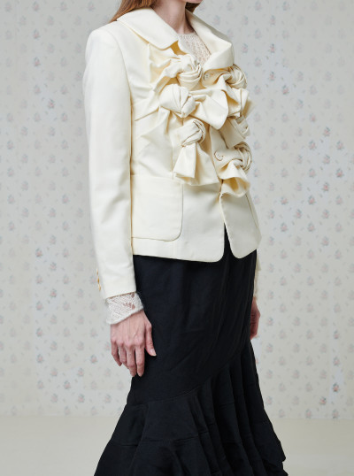 Wool blazer jacket 2