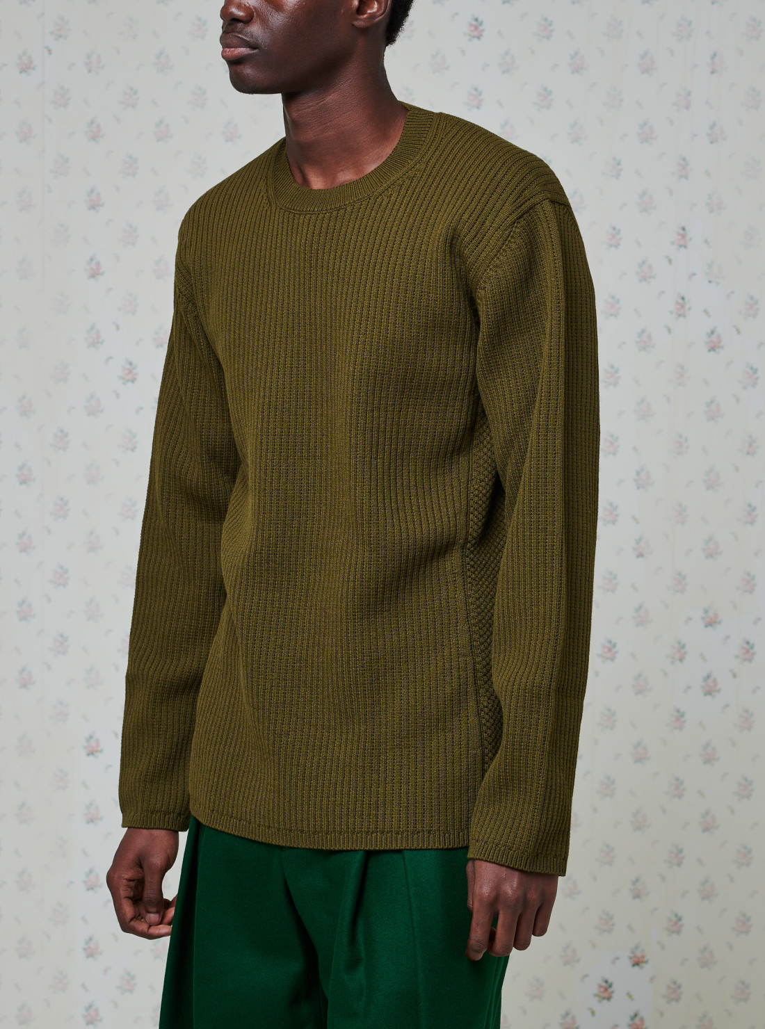 Ribbed sweater