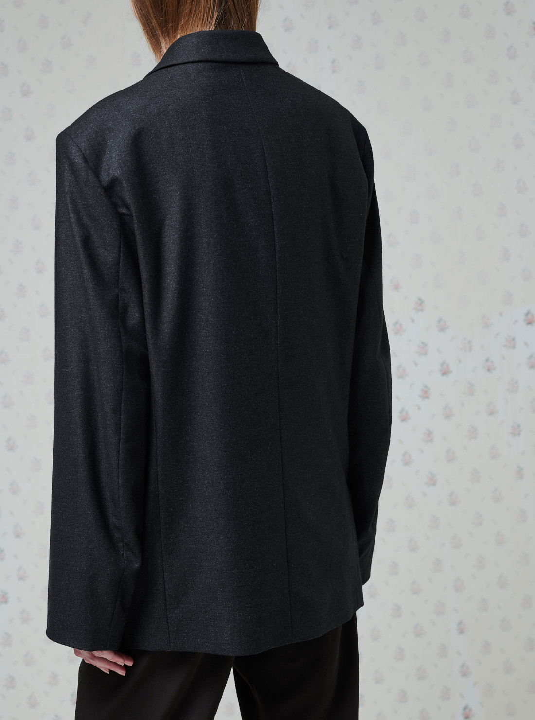 Soft single breasted jacket
