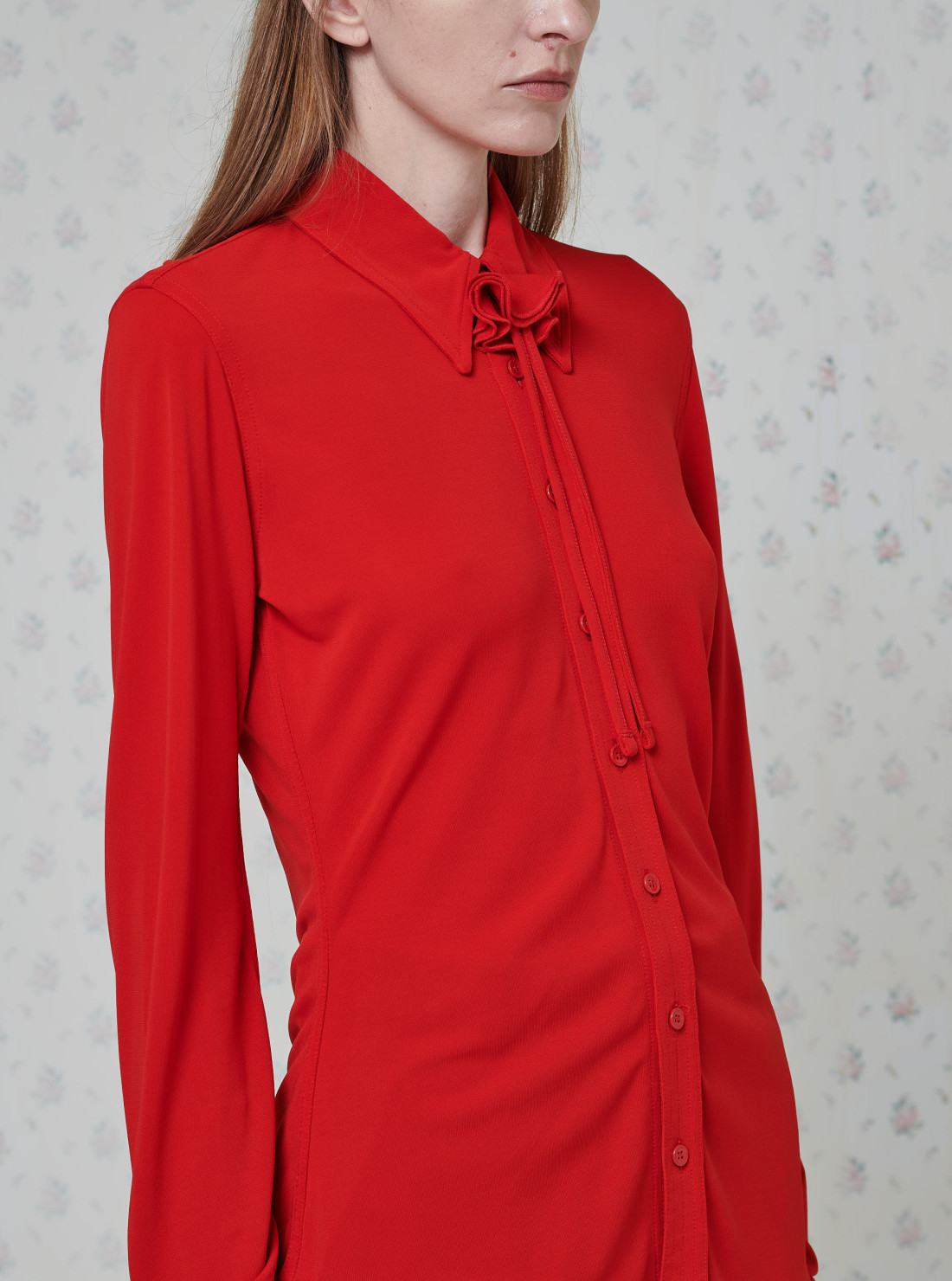 Chemise souple ajustée