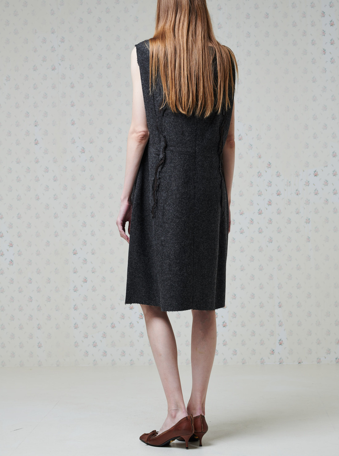 Shetland wool dress