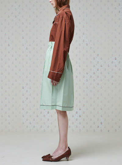 Cotton midi-skirt 2