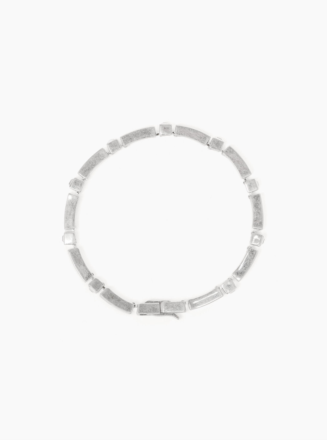 Bracelet barre en cristal et métal