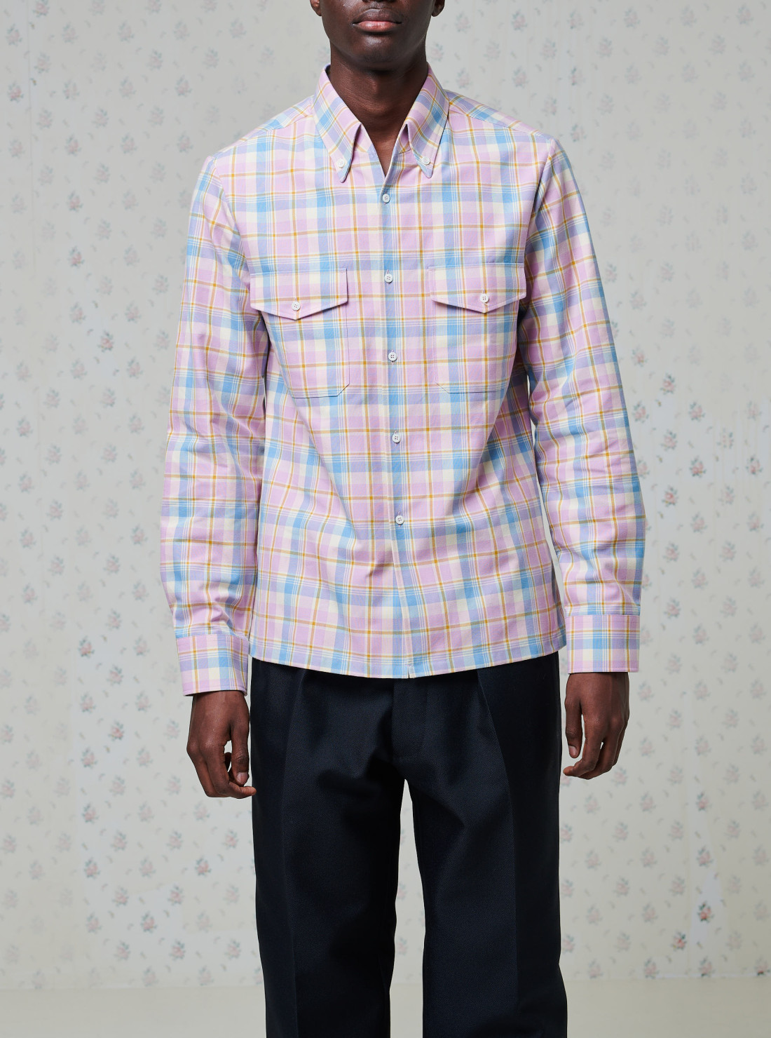 Chemise en coton à Carreaux