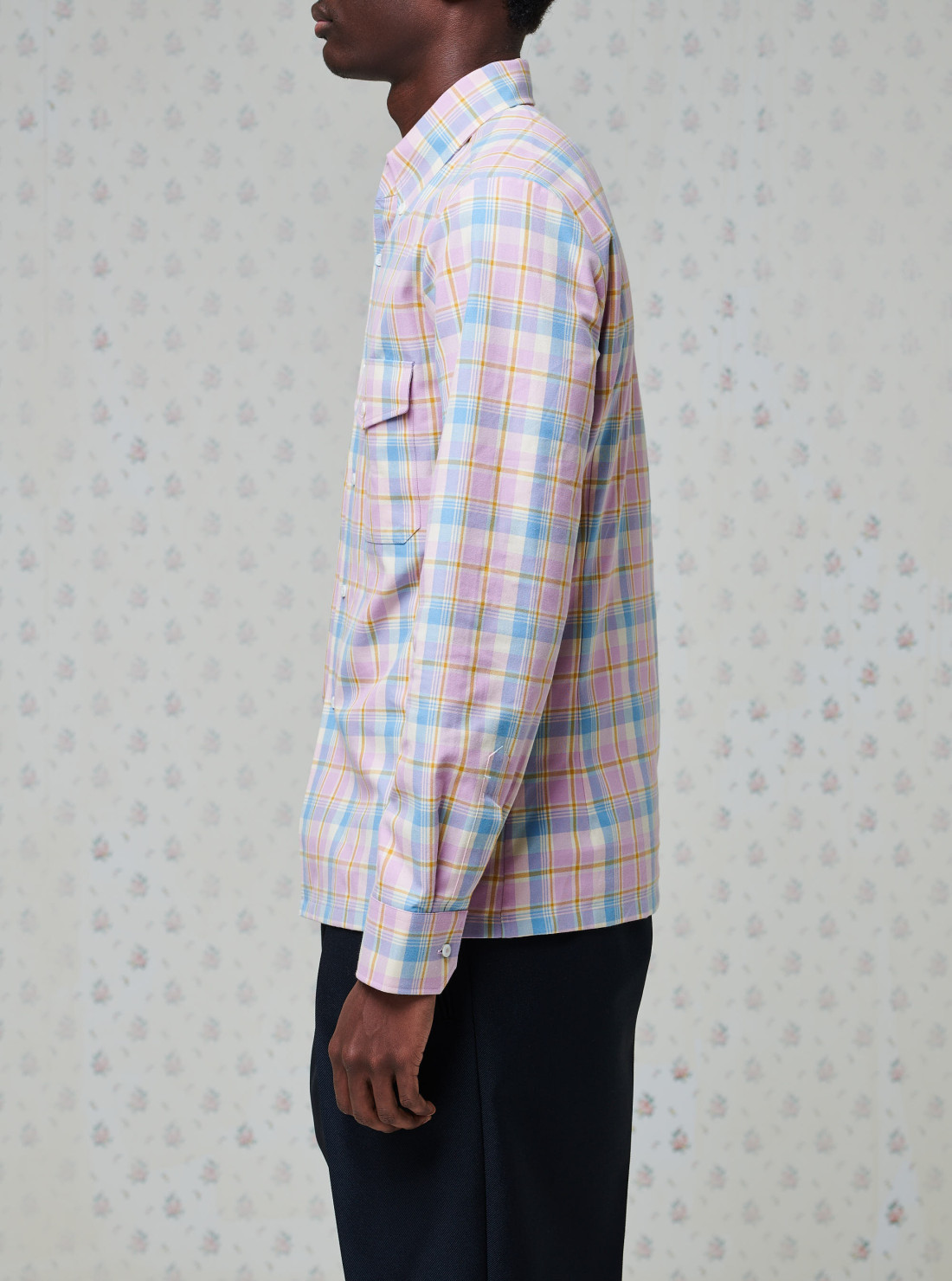 Chemise en coton à Carreaux