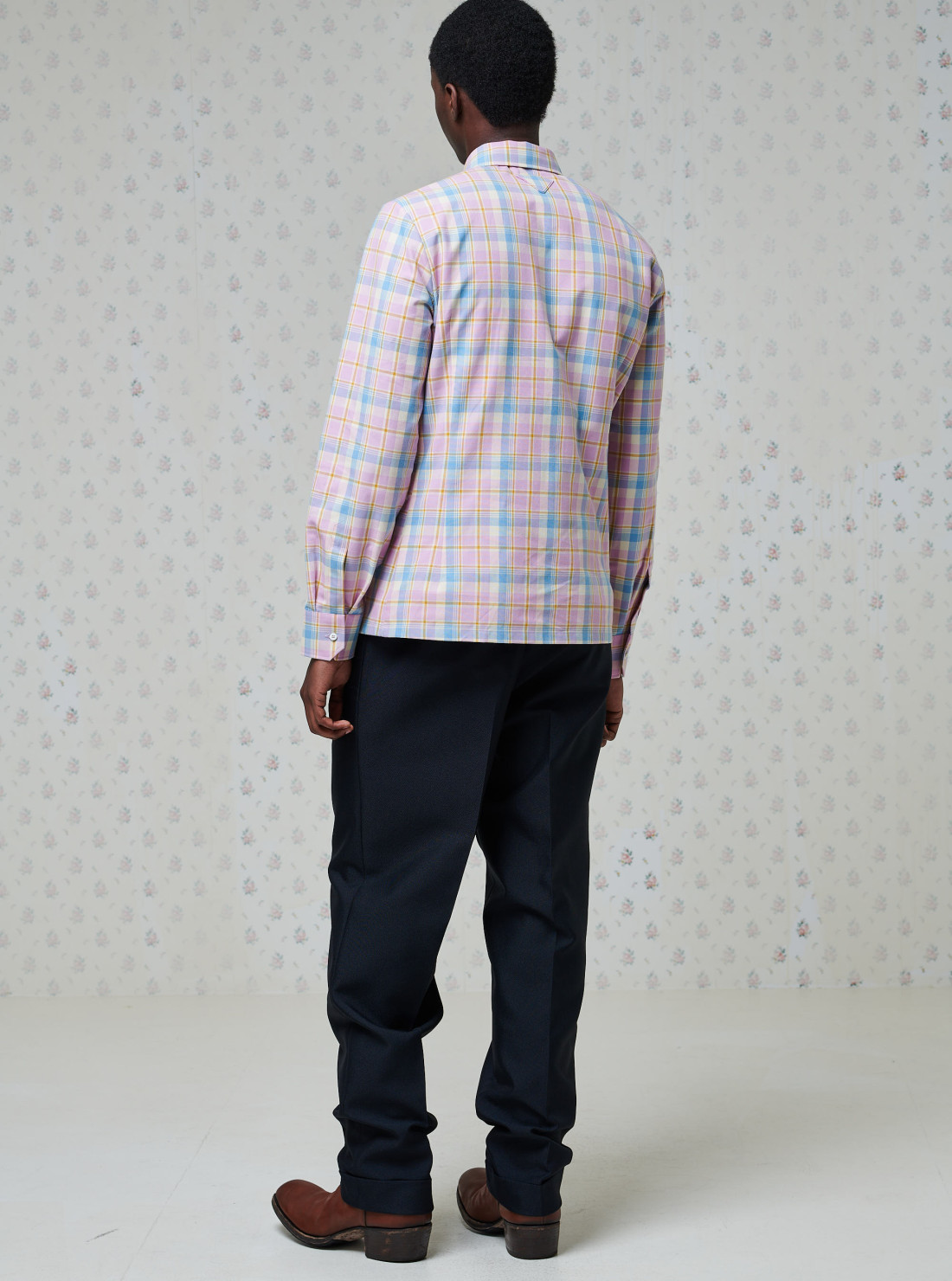 Chemise en coton à Carreaux