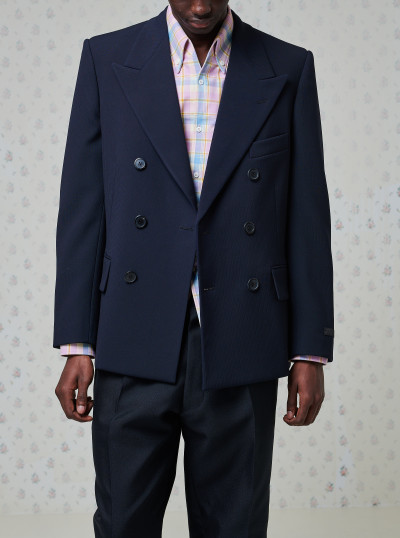 Double-breasted wool jacket 2