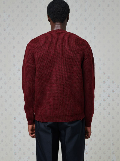 Wool crew-neck sweater with... 2
