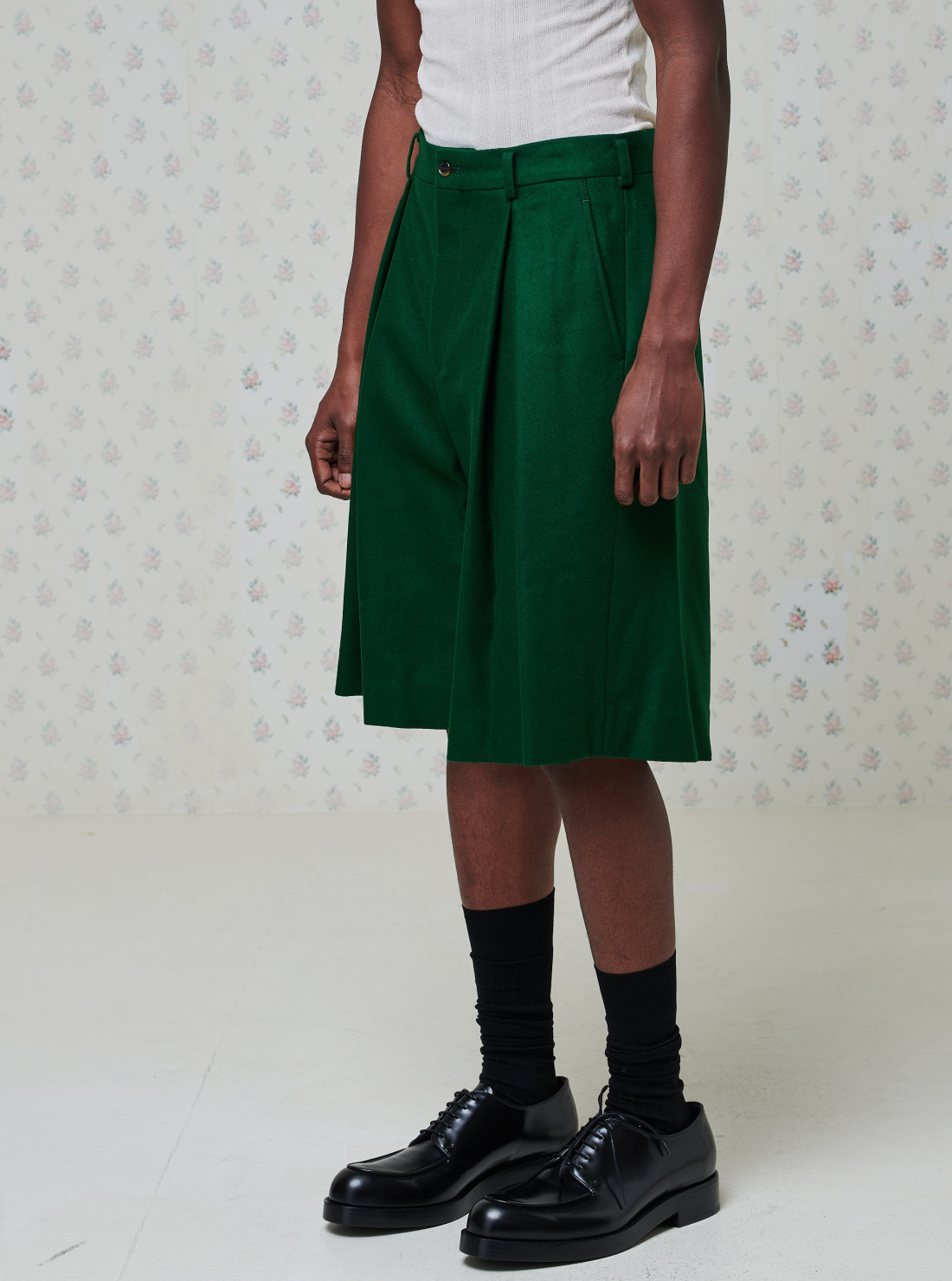 Wool shorts