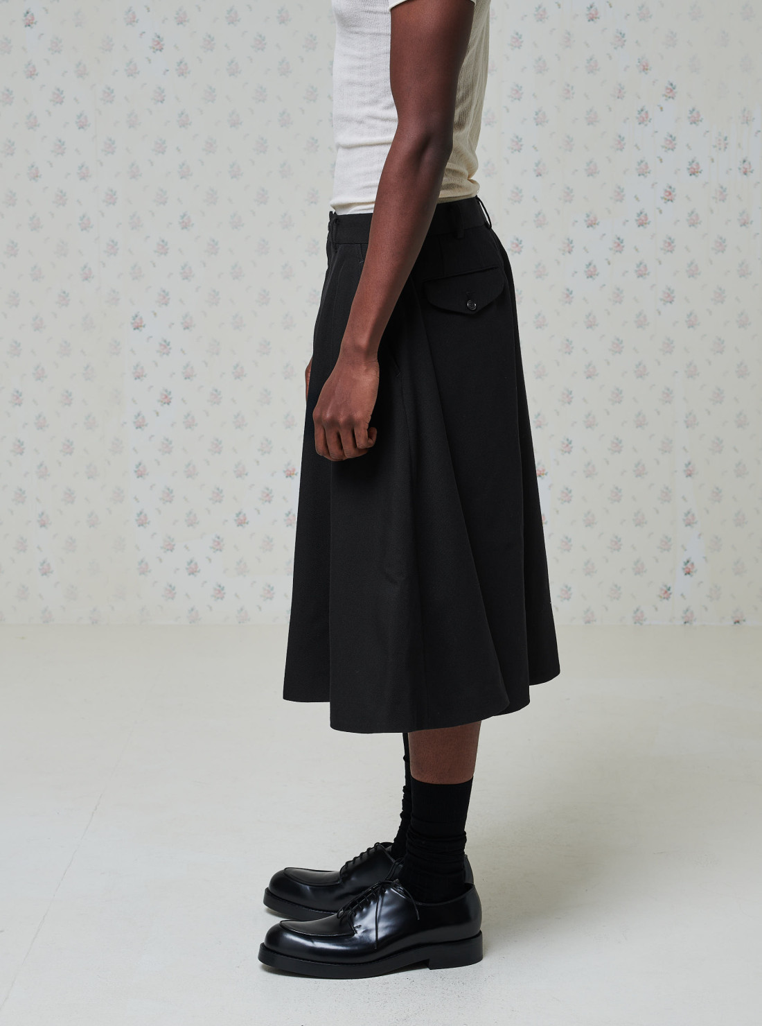 Wool shorts