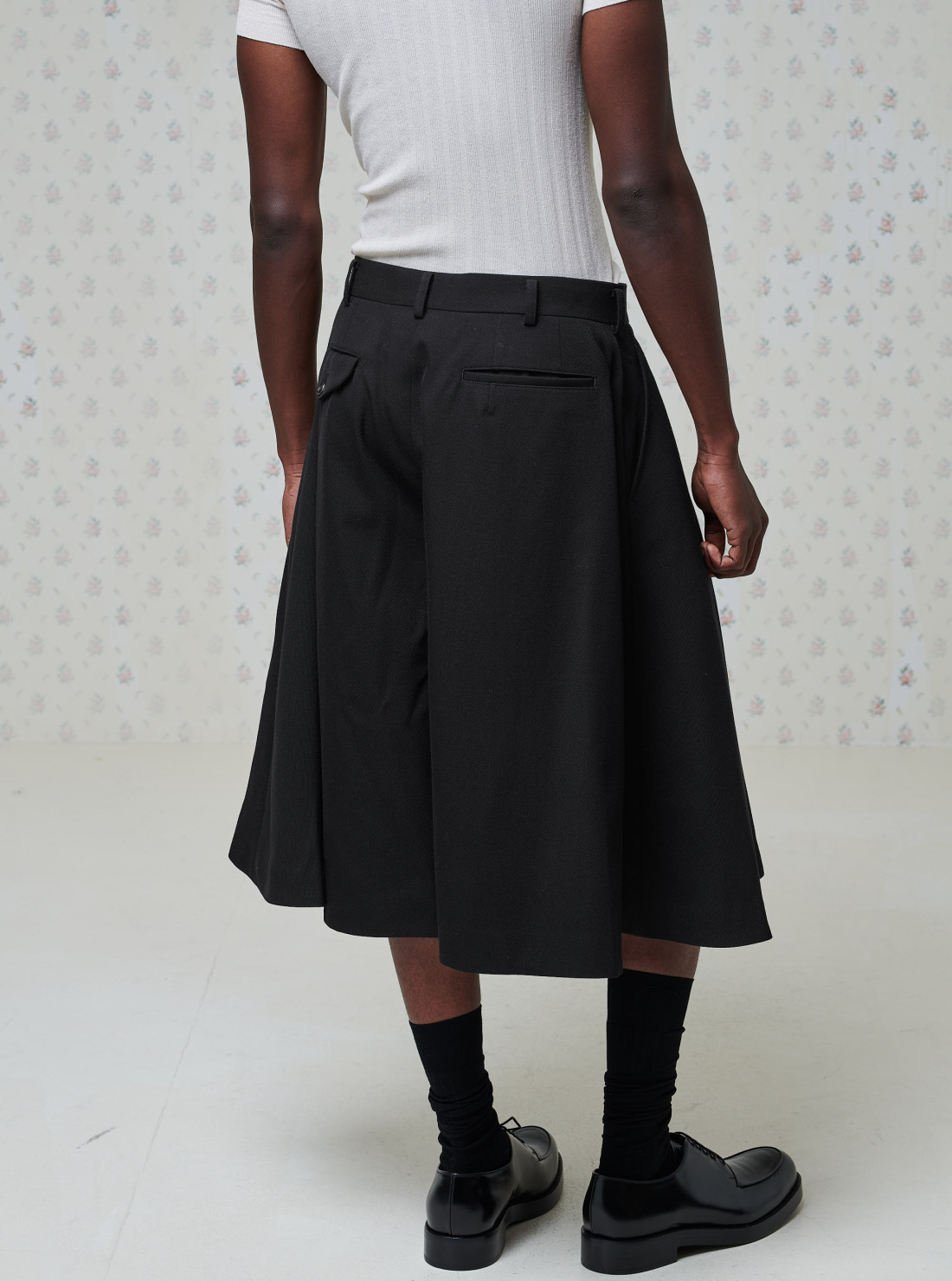 Wool shorts