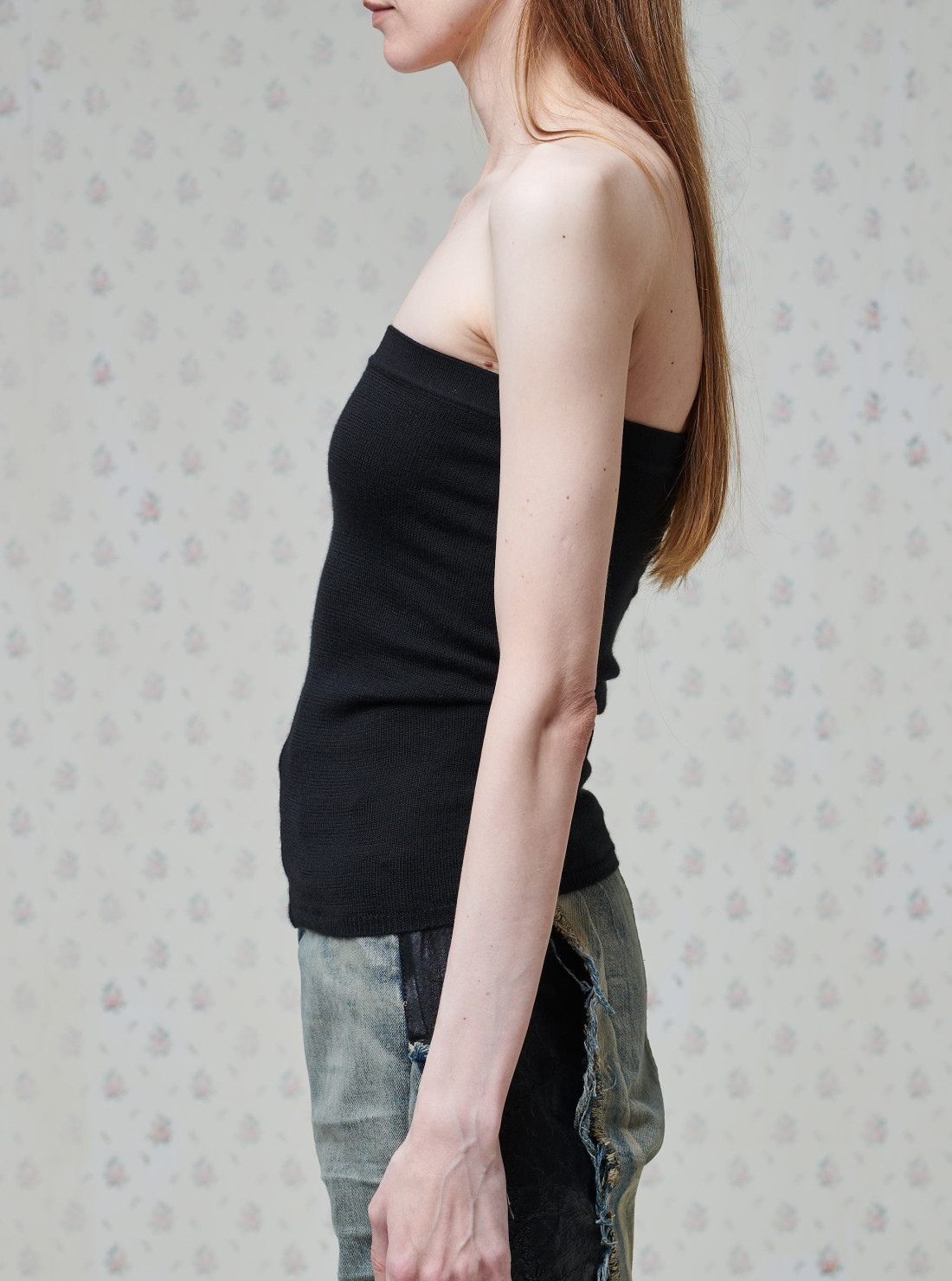 Black Concordians Runway Tube Top