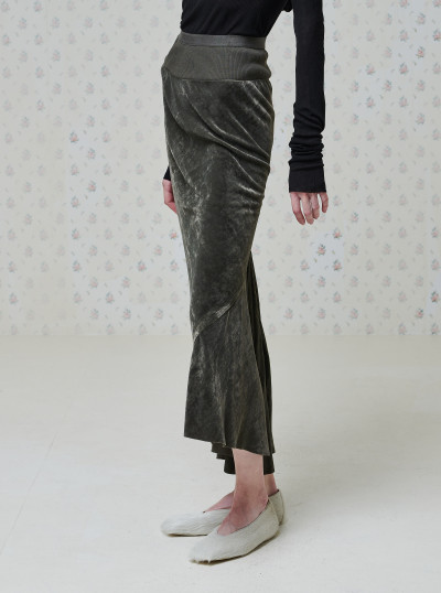 Calf Bias Skirt