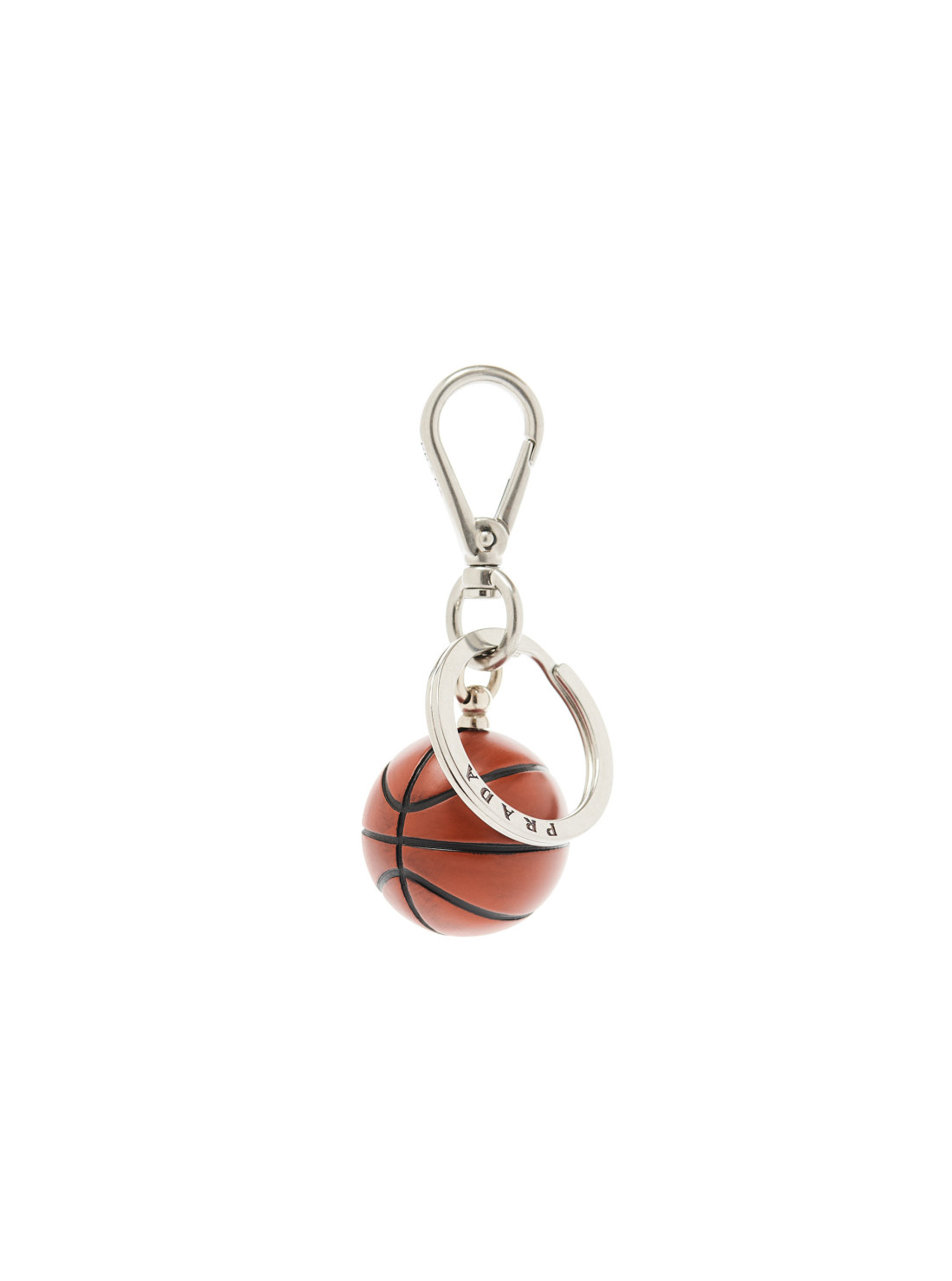 Porte-clés de basketball en métal