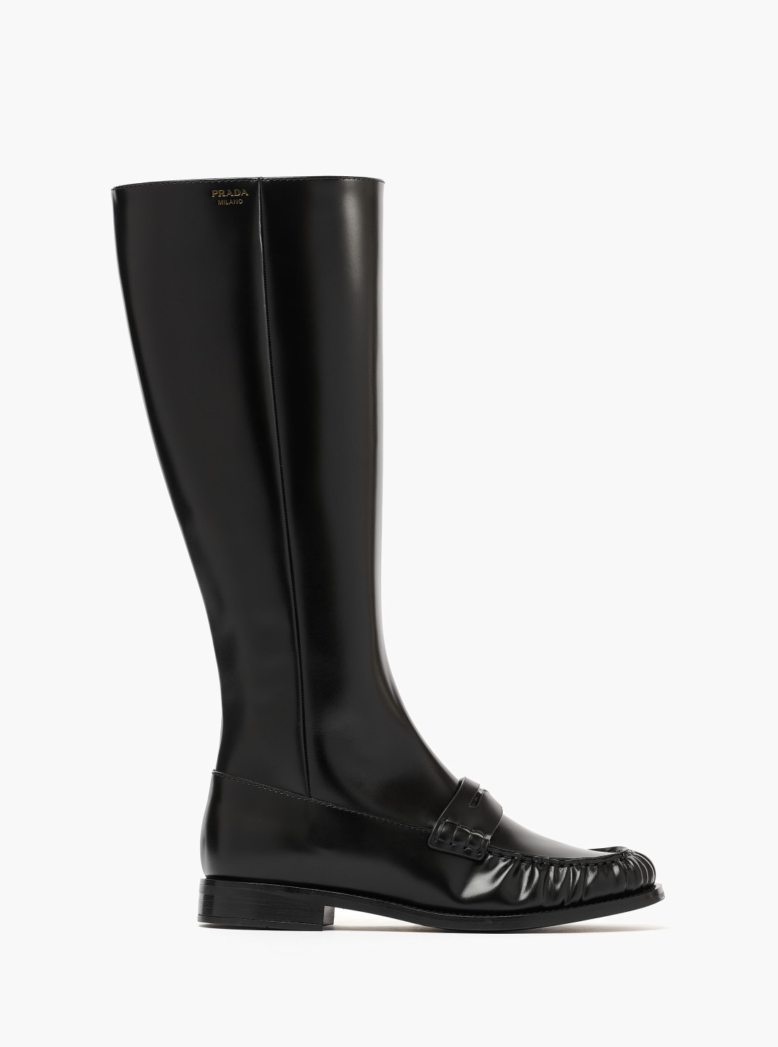 Loafer Leather Boots